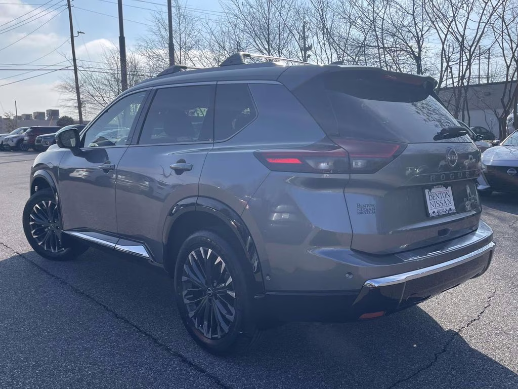 2026 Gun Metallic Nissan Rogue Platinum AWD SUV