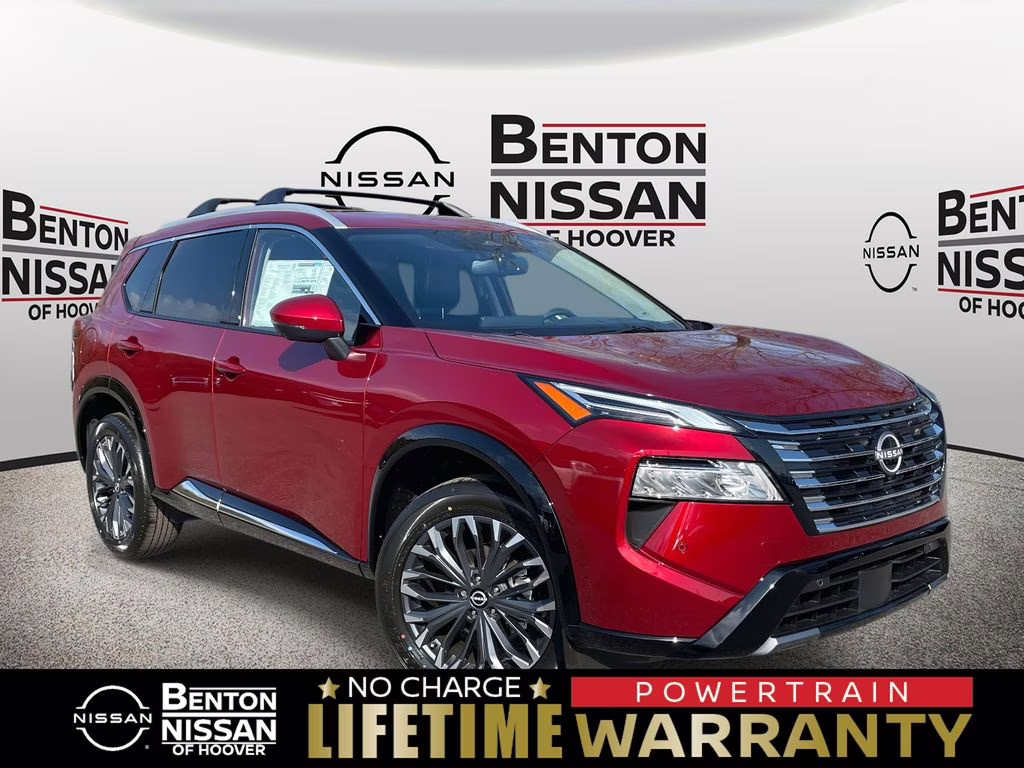 2026 Scarlet Ember Tintcoat Nissan Rogue Platinum AWD SUV