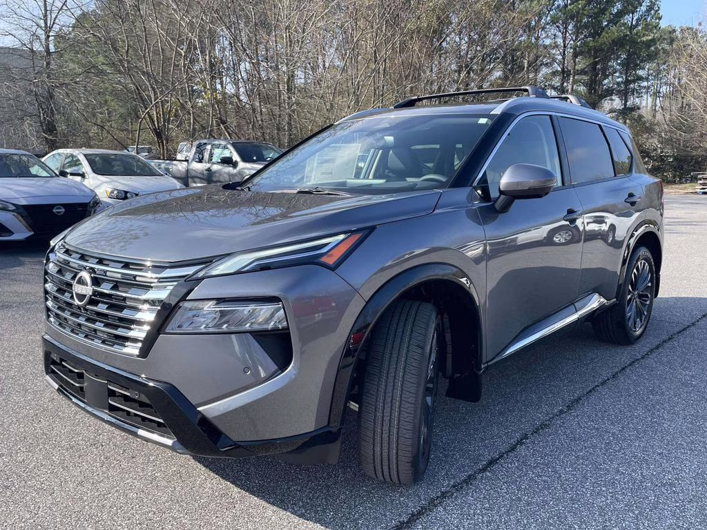 2026 Gun Metallic Nissan Rogue Platinum AWD SUV