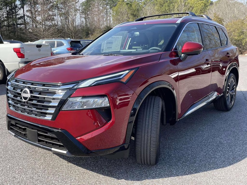 2026 Scarlet Ember Tintcoat Nissan Rogue Platinum AWD SUV