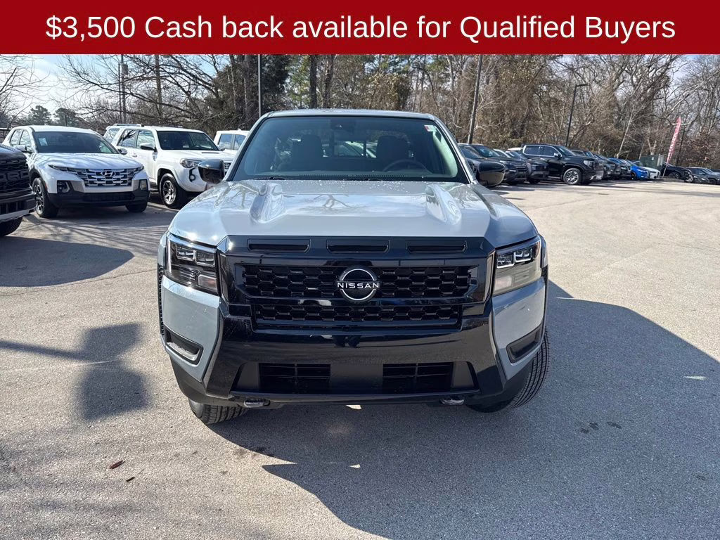 2026 Boulder Gray Pearl Nissan Frontier SV 4X4 Truck