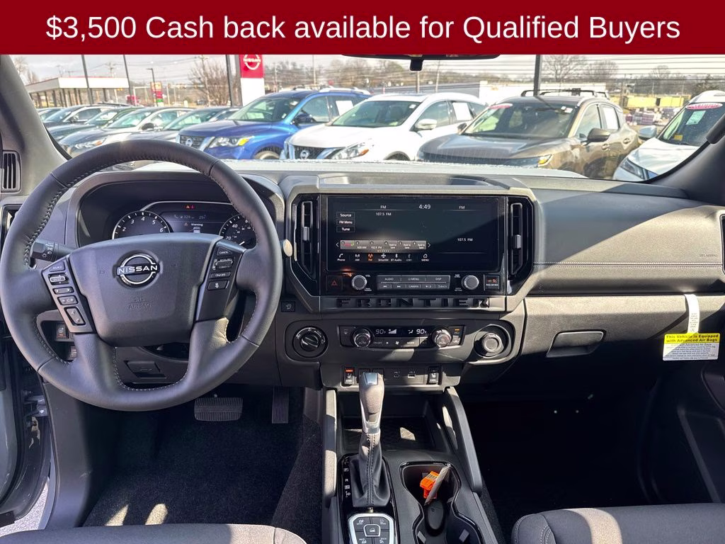 2026 Boulder Gray Pearl Nissan Frontier SV 4X4 Truck