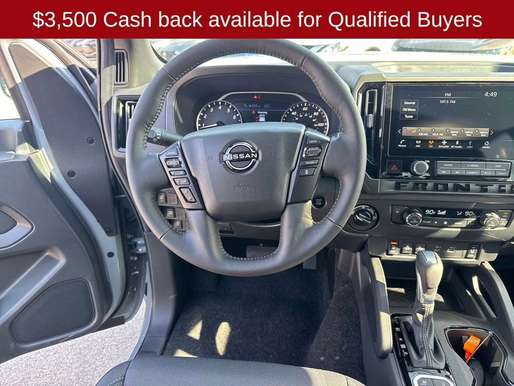 2026 Boulder Gray Pearl Nissan Frontier SV 4X4 Truck