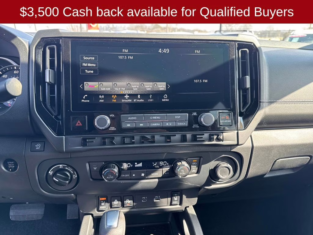 2026 Boulder Gray Pearl Nissan Frontier SV 4X4 Truck