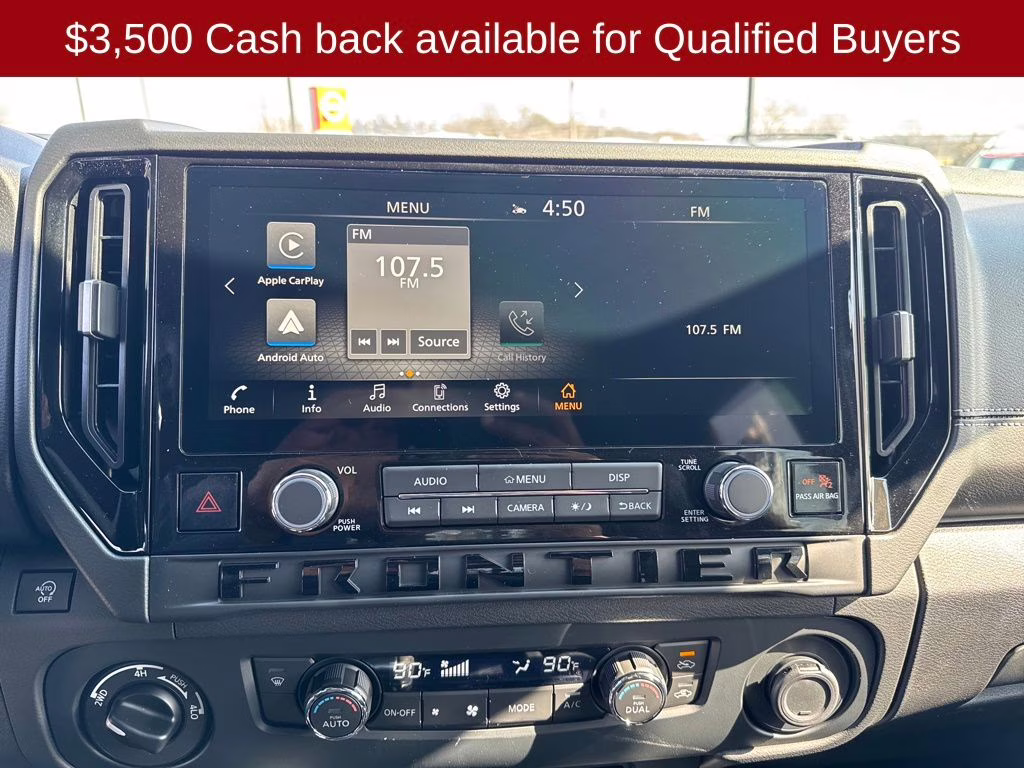 2026 Boulder Gray Pearl Nissan Frontier SV 4X4 Truck