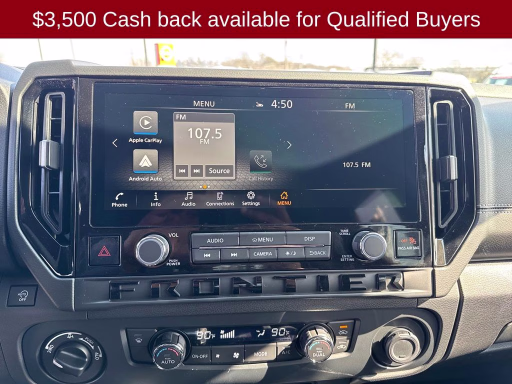 2026 Boulder Gray Pearl Nissan Frontier SV 4X4 Truck