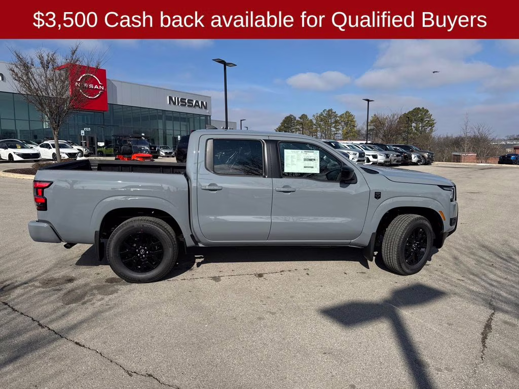 2026 Boulder Gray Pearl Nissan Frontier SV 4X4 Truck