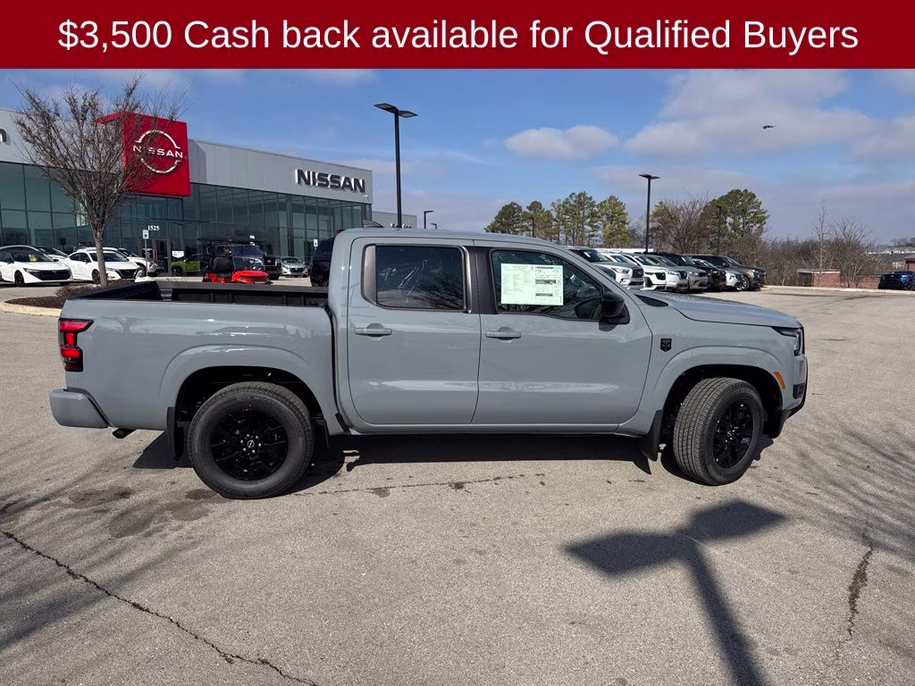2026 Boulder Gray Pearl Nissan Frontier SV 4X4 Truck
