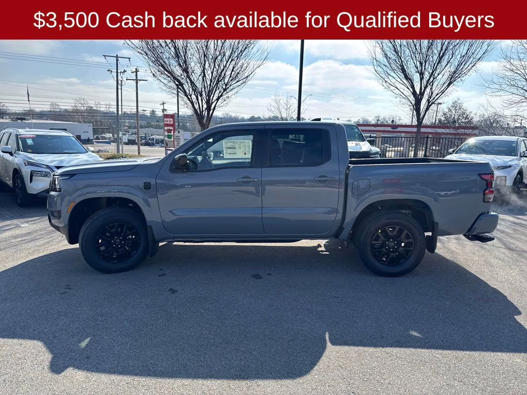 2026 Boulder Gray Pearl Nissan Frontier SV 4X4 Truck