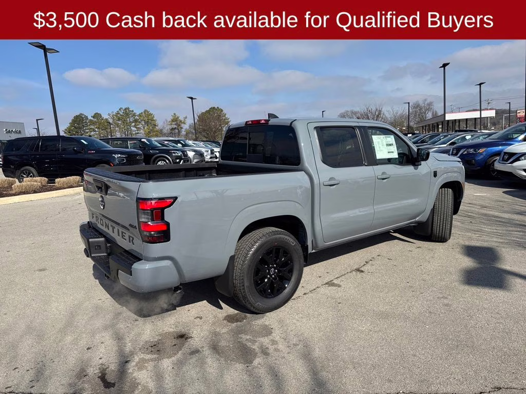 2026 Boulder Gray Pearl Nissan Frontier SV 4X4 Truck