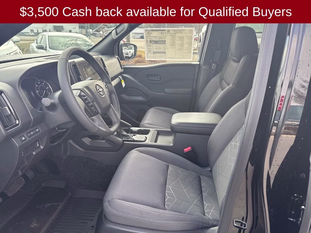 2026 Super Black Nissan Frontier SV 4X4 Truck