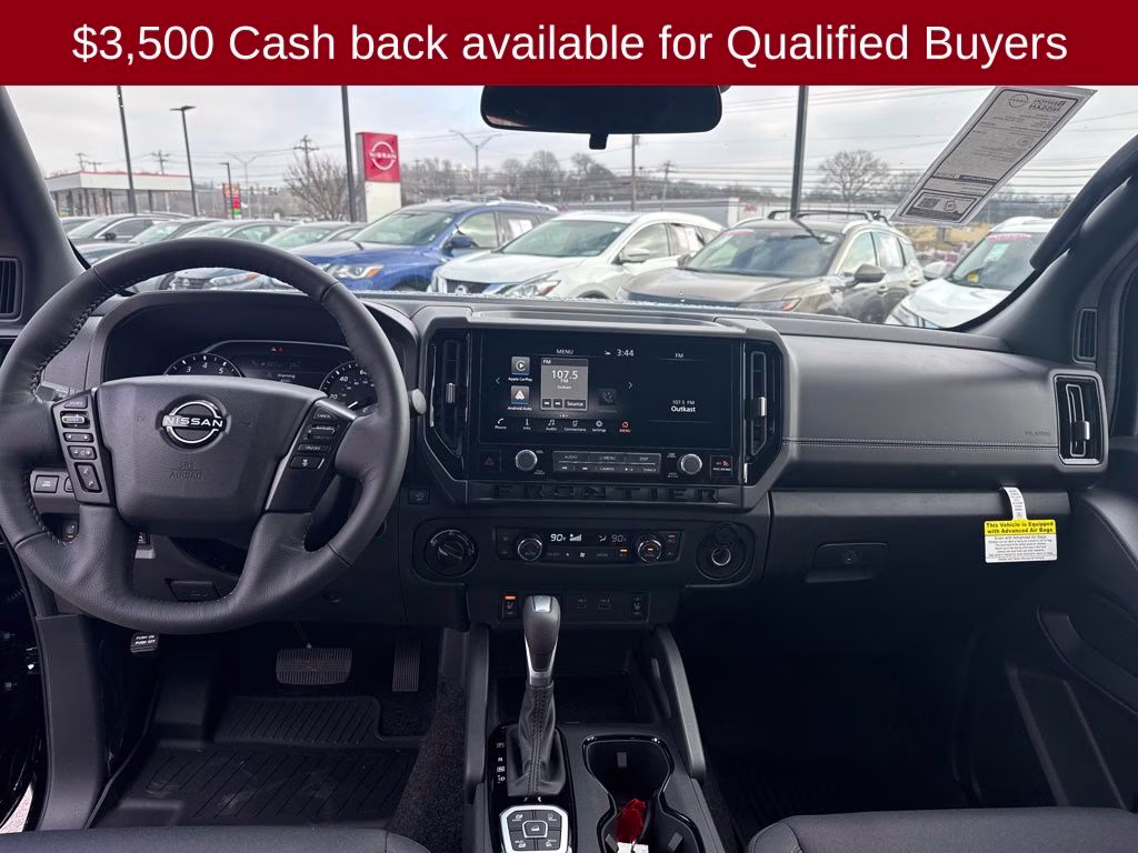 2026 Super Black Nissan Frontier SV 4X4 Truck