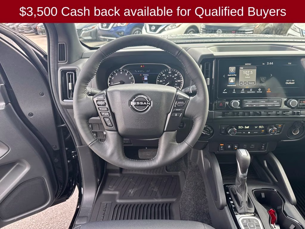 2026 Super Black Nissan Frontier SV 4X4 Truck
