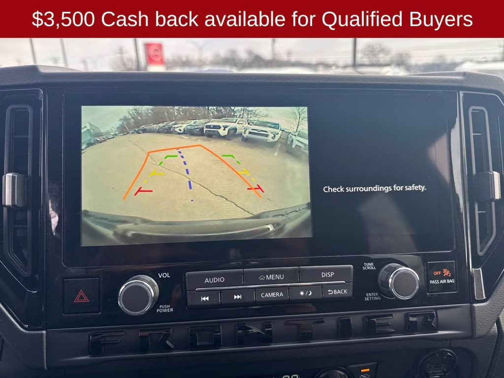 2026 Super Black Nissan Frontier SV 4X4 Truck