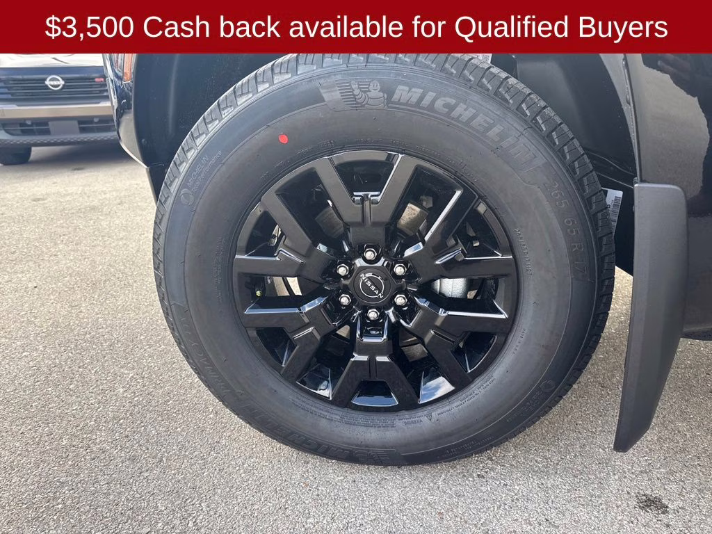 2026 Super Black Nissan Frontier SV 4X4 Truck