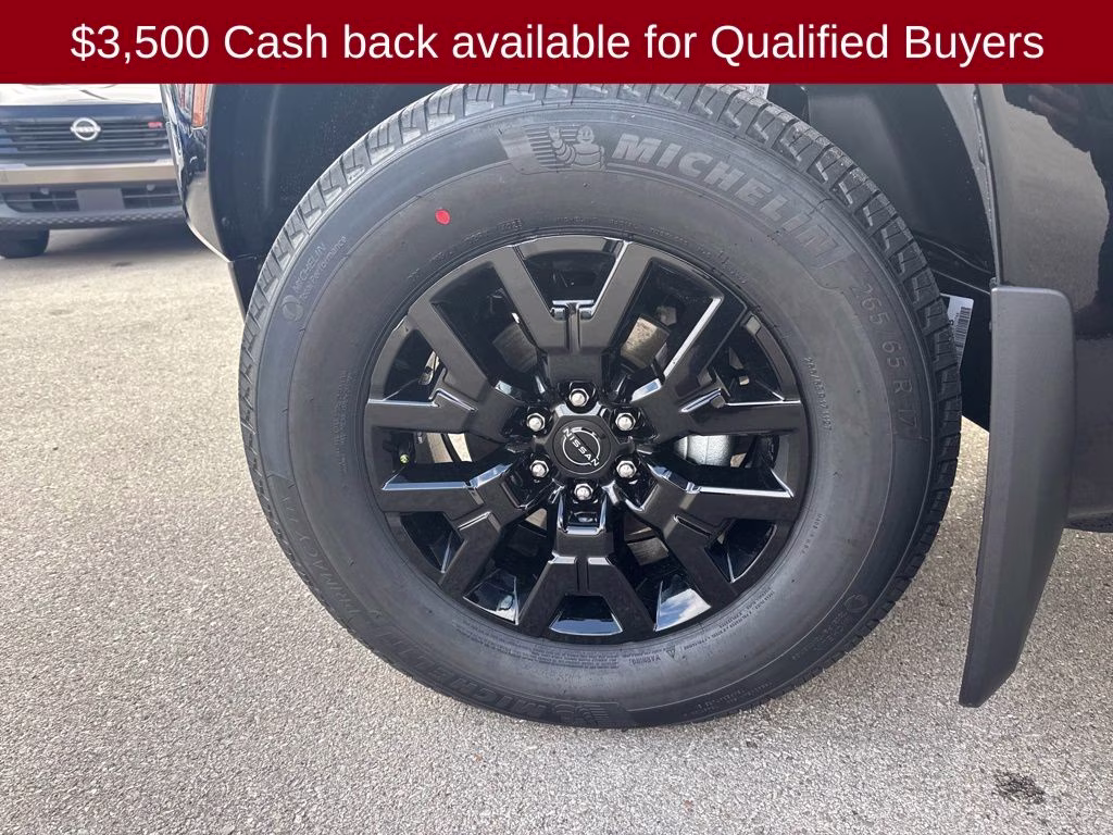 2026 Super Black Nissan Frontier SV 4X4 Truck