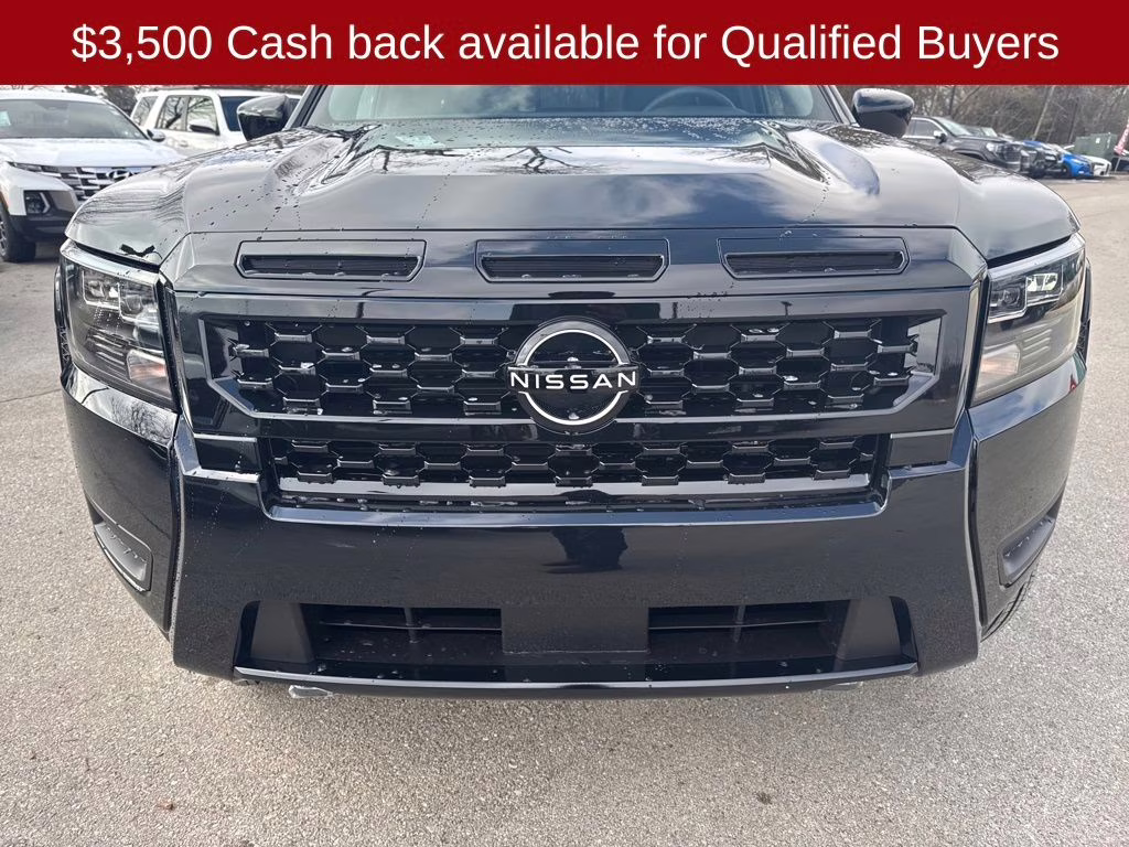 2026 Super Black Nissan Frontier SV 4X4 Truck