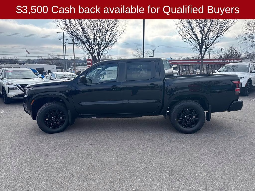 2026 Super Black Nissan Frontier SV 4X4 Truck