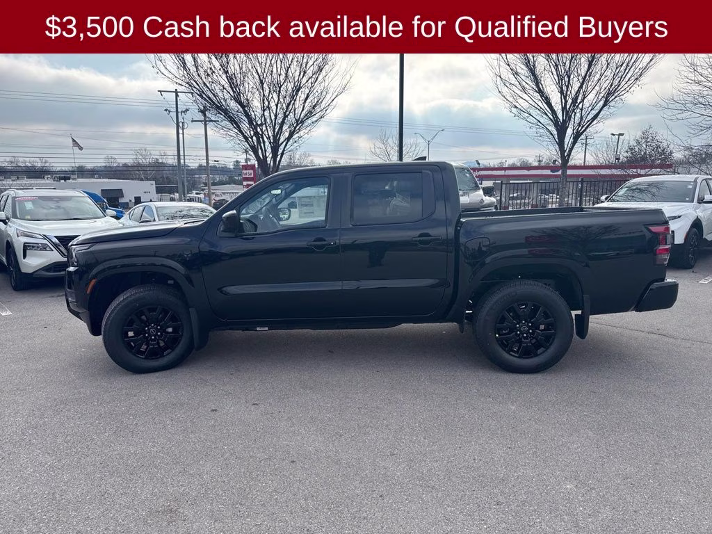 2026 Super Black Nissan Frontier SV 4X4 Truck