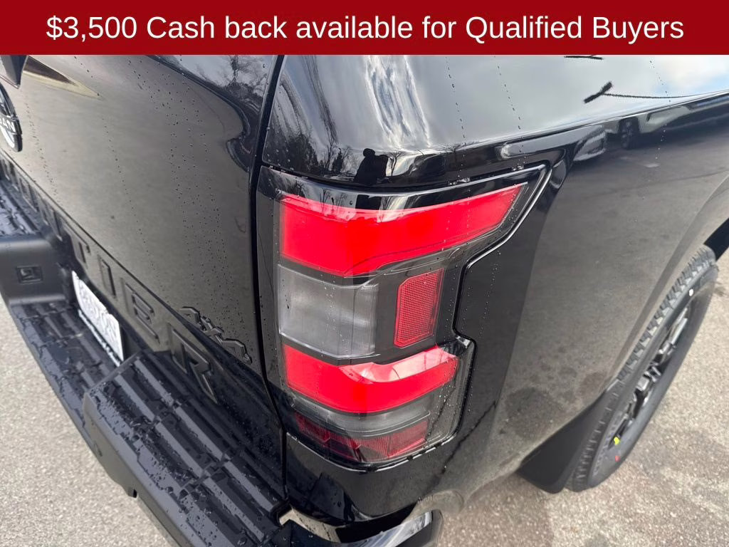 2026 Super Black Nissan Frontier SV 4X4 Truck