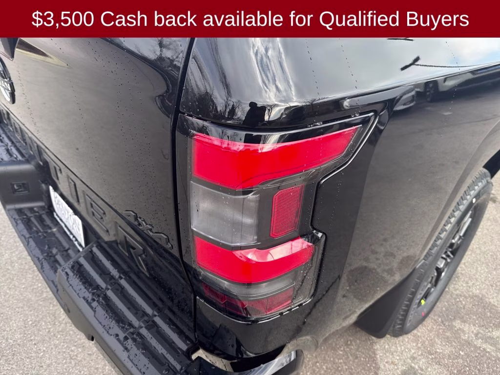 2026 Super Black Nissan Frontier SV 4X4 Truck
