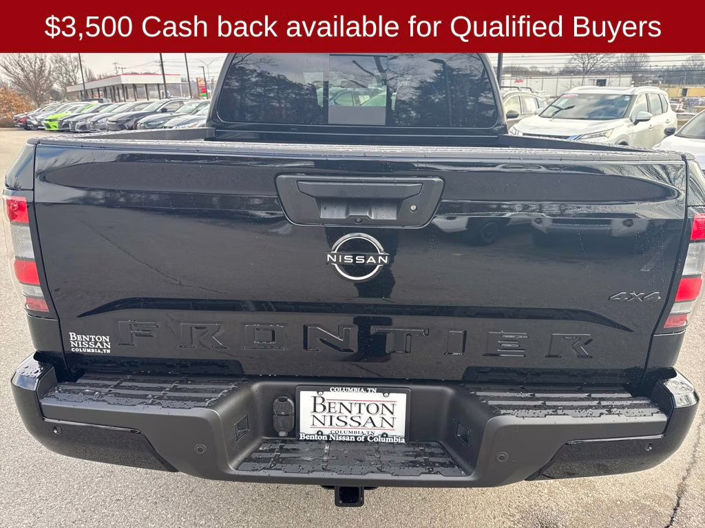 2026 Super Black Nissan Frontier SV 4X4 Truck