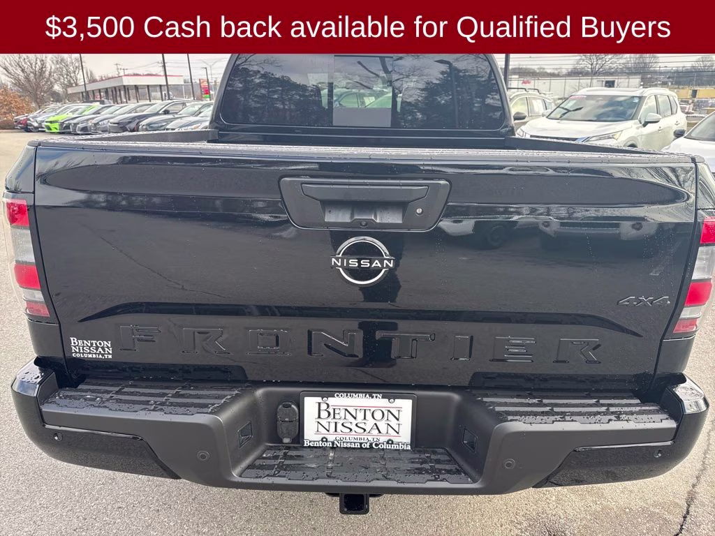 2026 Super Black Nissan Frontier SV 4X4 Truck