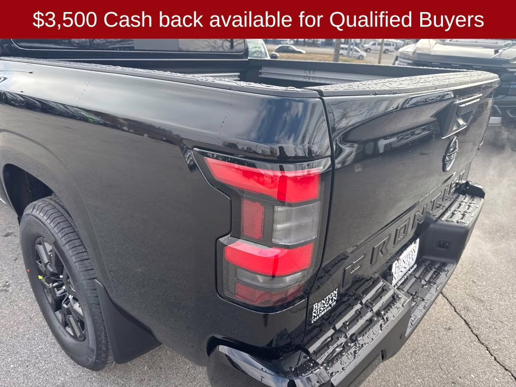 2026 Super Black Nissan Frontier SV 4X4 Truck