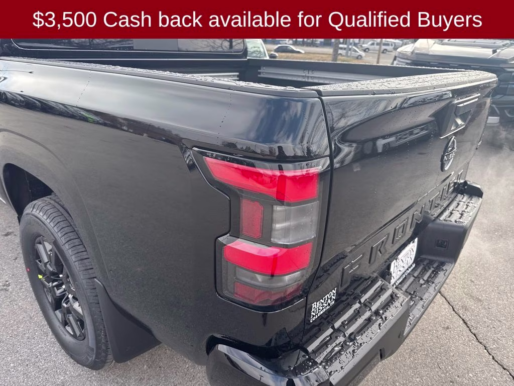 2026 Super Black Nissan Frontier SV 4X4 Truck