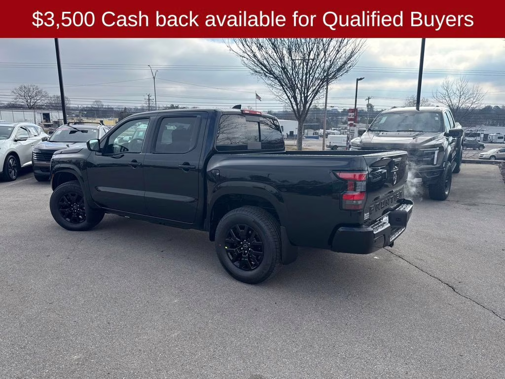 2026 Super Black Nissan Frontier SV 4X4 Truck