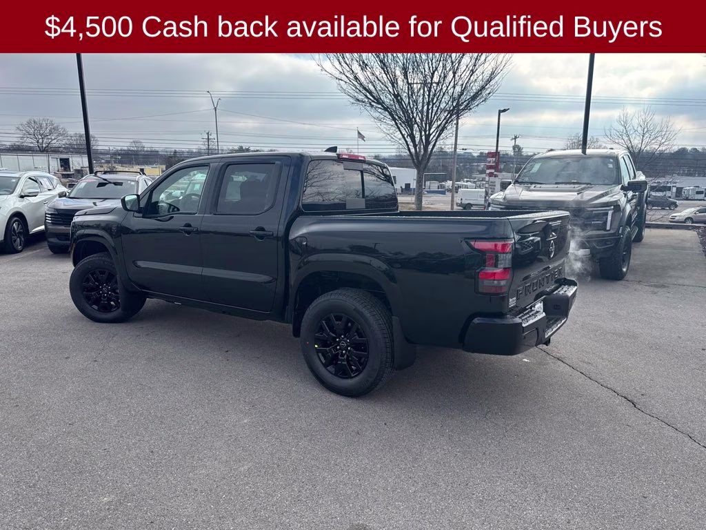 2026 Super Black Nissan Frontier SV 4X4 Truck