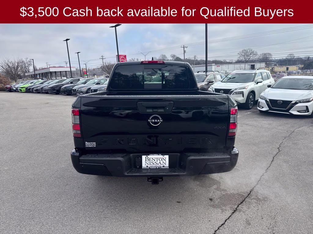 2026 Super Black Nissan Frontier SV 4X4 Truck