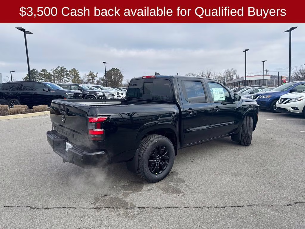2026 Super Black Nissan Frontier SV 4X4 Truck
