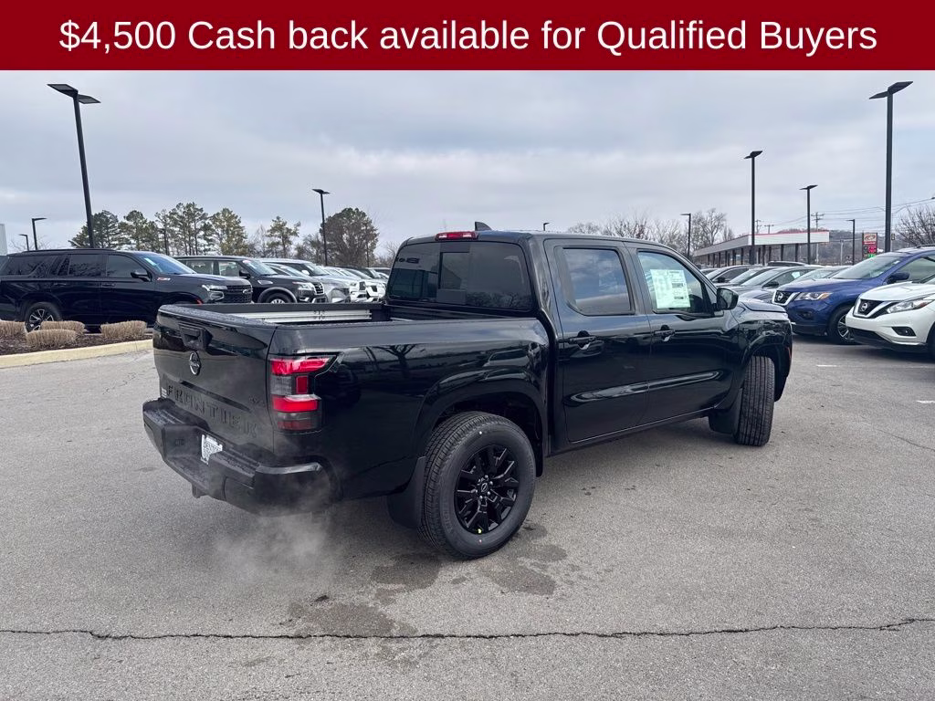 2026 Super Black Nissan Frontier SV 4X4 Truck