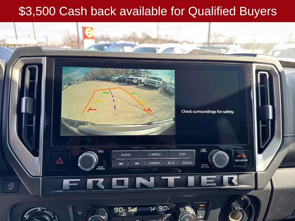 2026 Super Black Nissan Frontier SV 4X4 Truck