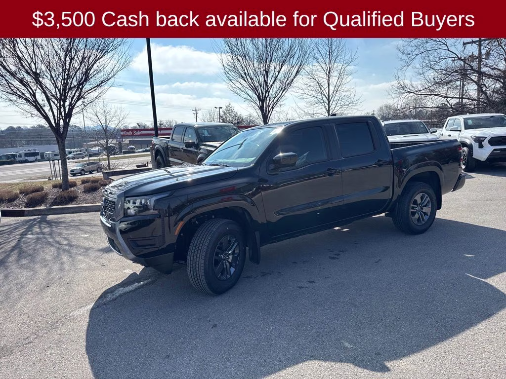 2026 Super Black Nissan Frontier SV 4X4 Truck