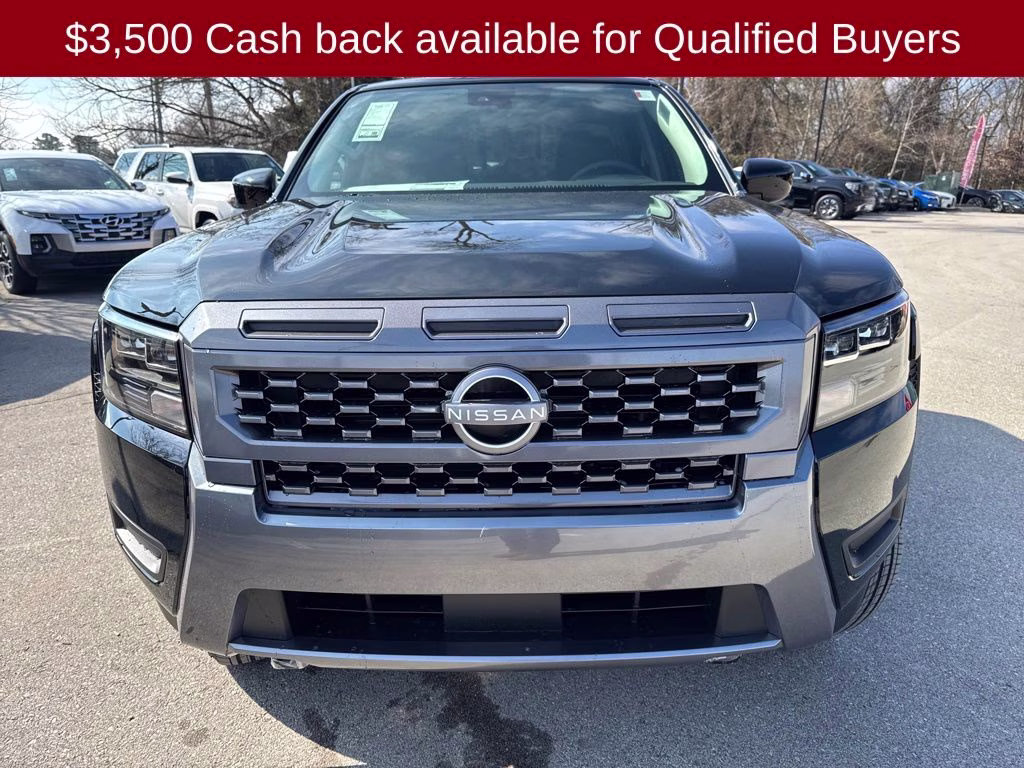 2026 Super Black Nissan Frontier SV 4X4 Truck