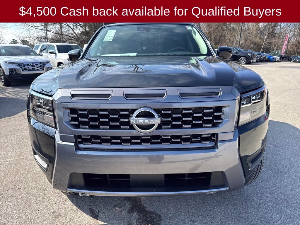 2026 Super Black Nissan Frontier SV 4X4 Truck
