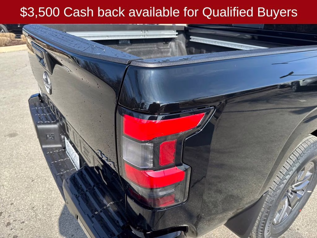 2026 Super Black Nissan Frontier SV 4X4 Truck