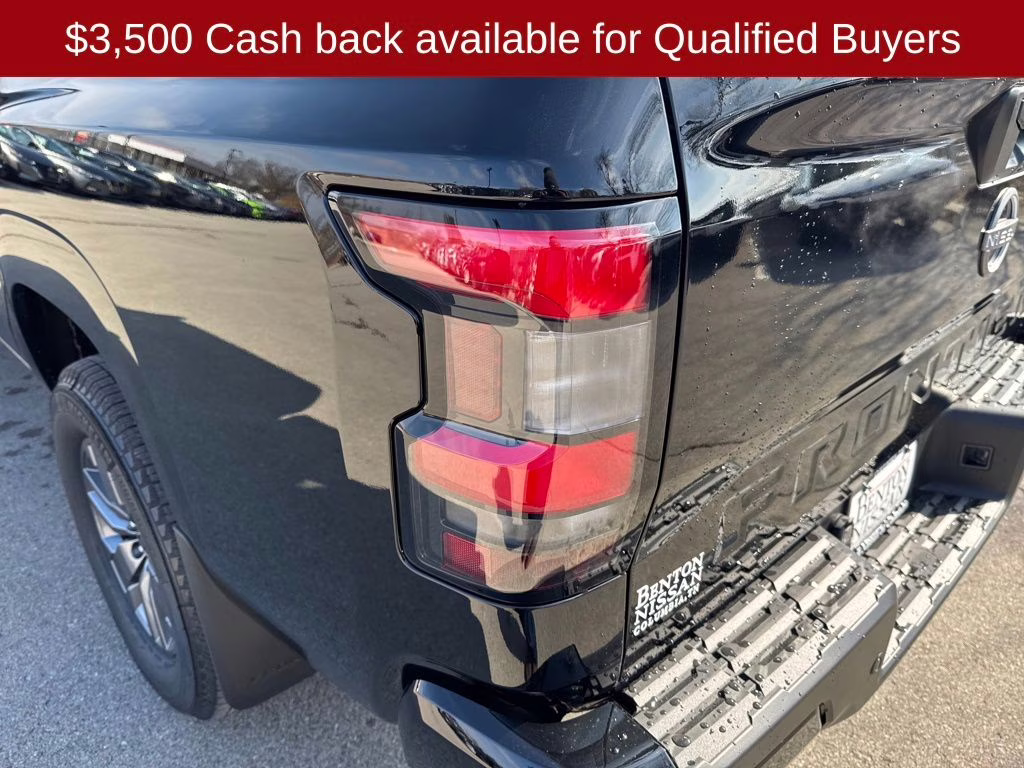 2026 Super Black Nissan Frontier SV 4X4 Truck