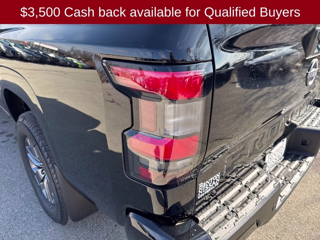 2026 Super Black Nissan Frontier SV 4X4 Truck