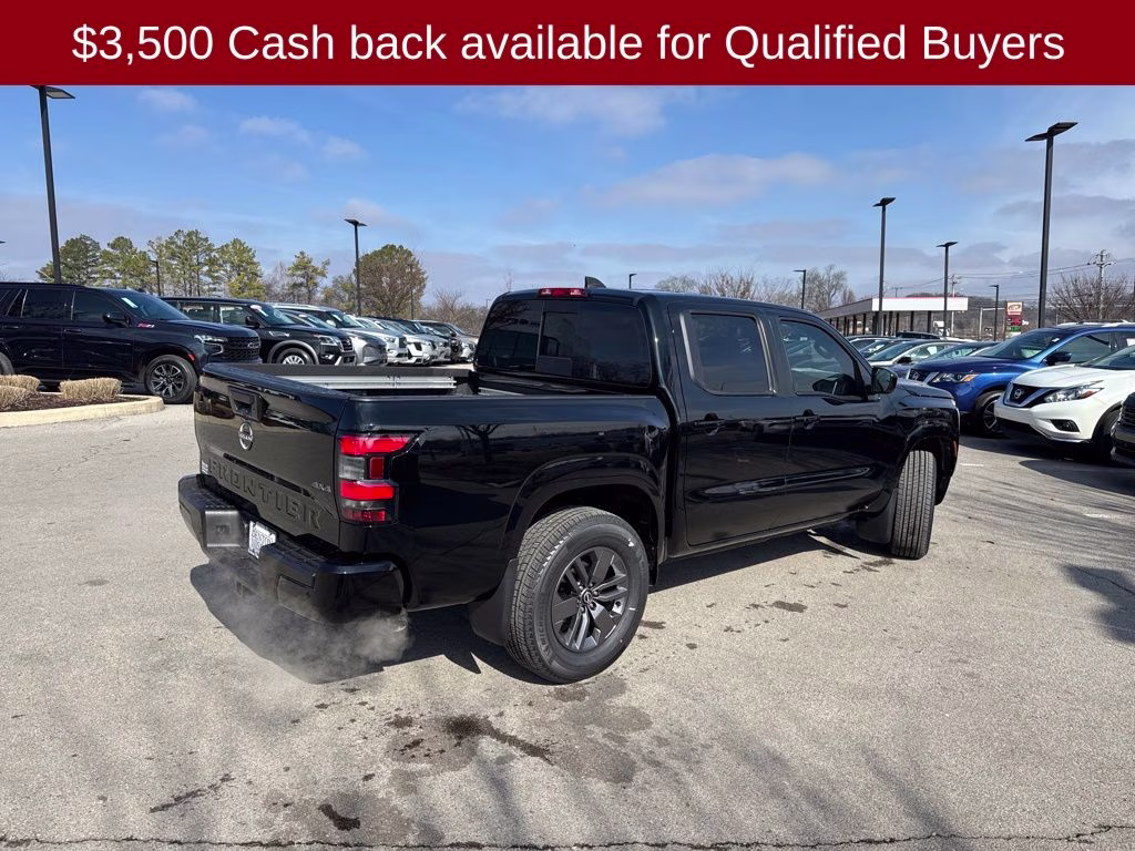 2026 Super Black Nissan Frontier SV 4X4 Truck