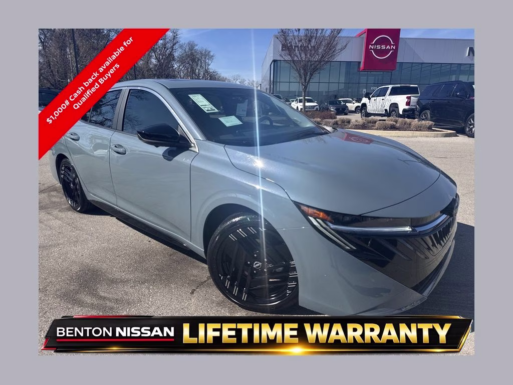 2026 Atlantic Gray Metallic Nissan Sentra SR FWD Sedan