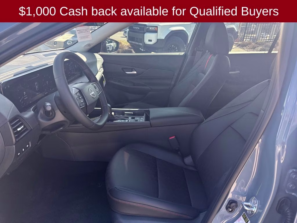 2026 Atlantic Gray Metallic Nissan Sentra SR FWD Sedan