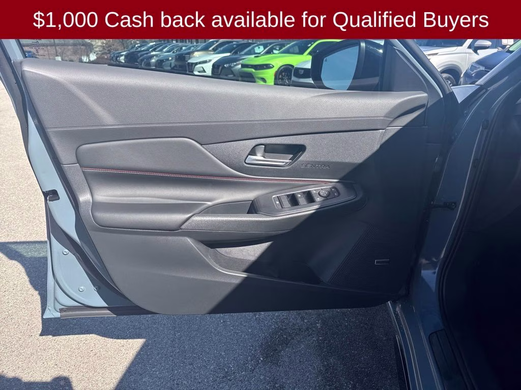 2026 Atlantic Gray Metallic Nissan Sentra SR FWD Sedan