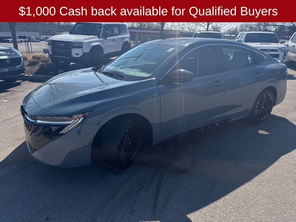 2026 Atlantic Gray Metallic Nissan Sentra SR FWD Sedan