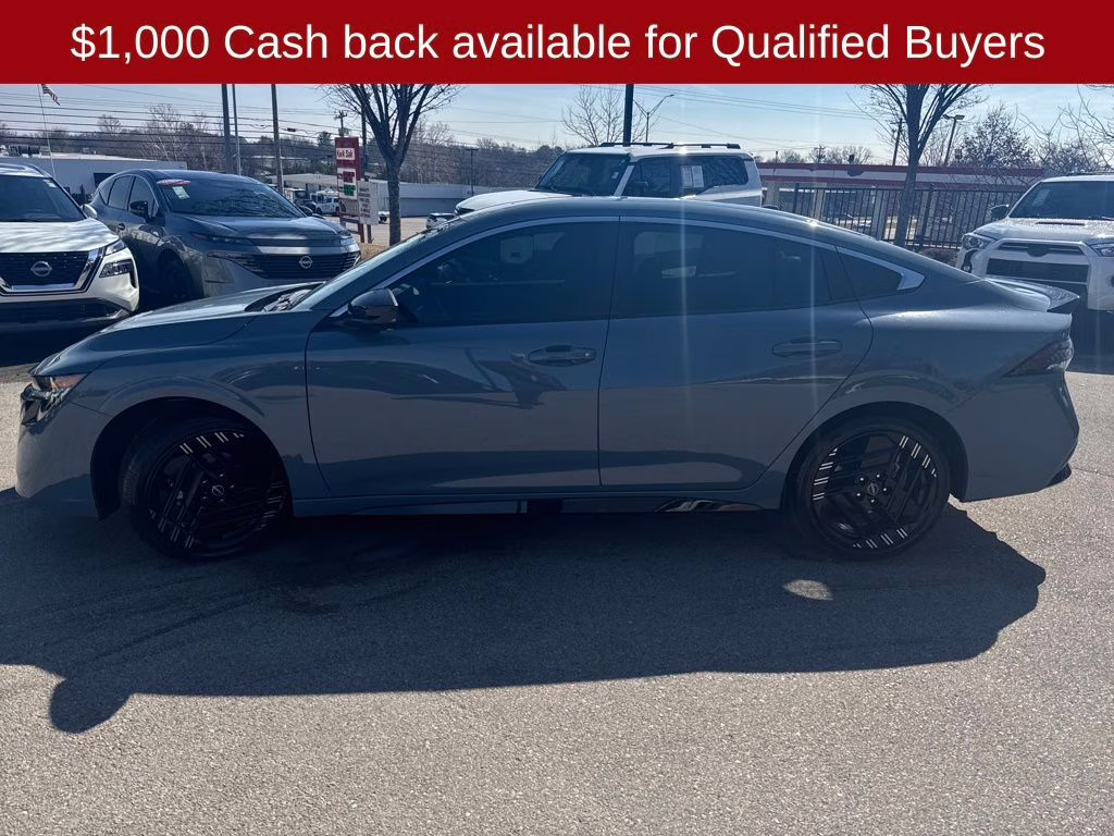 2026 Atlantic Gray Metallic Nissan Sentra SR FWD Sedan