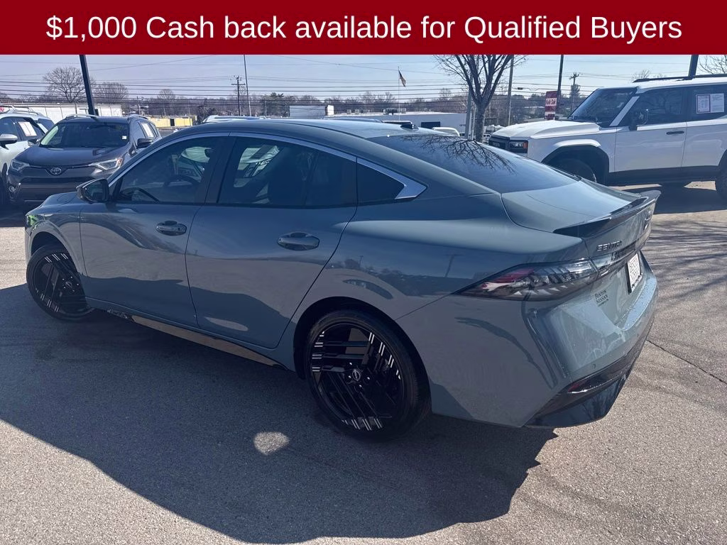 2026 Atlantic Gray Metallic Nissan Sentra SR FWD Sedan