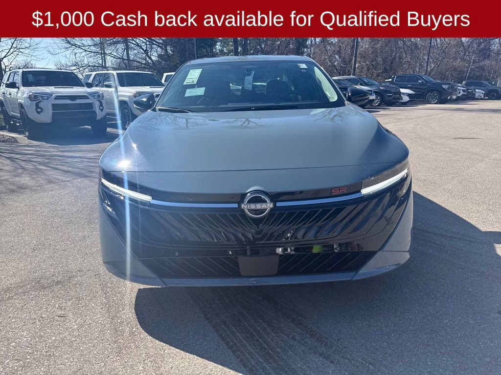 2026 Atlantic Gray Metallic Nissan Sentra SR FWD Sedan