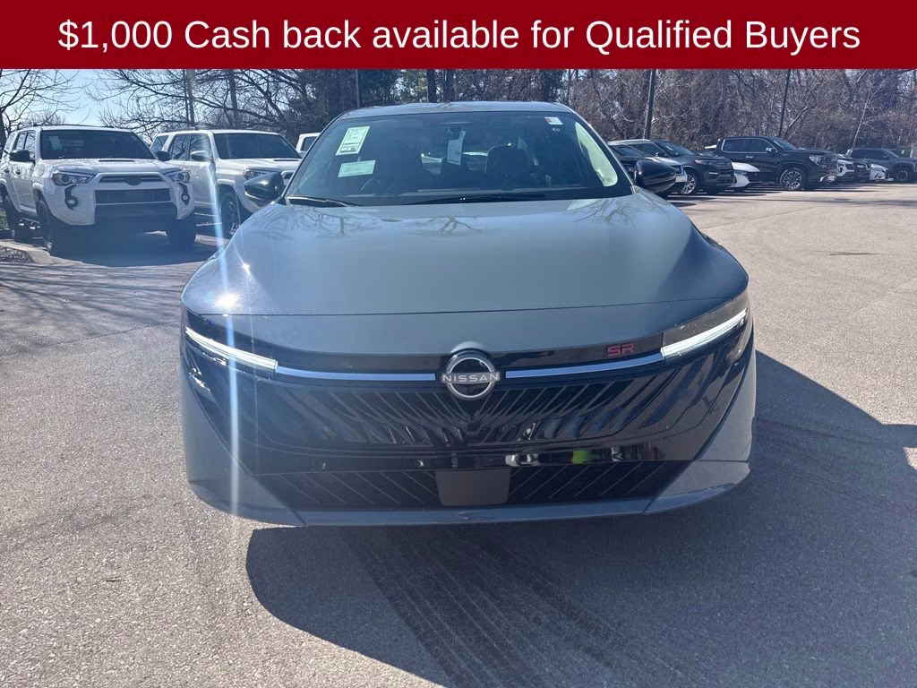 2026 Atlantic Gray Metallic Nissan Sentra SR FWD Sedan